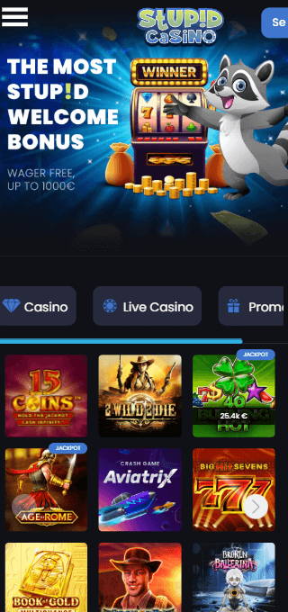 Stupid Casino mobile