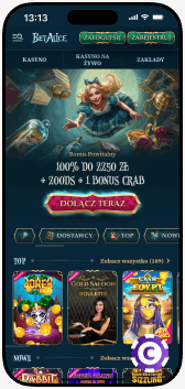 BetAlice Casino mobile