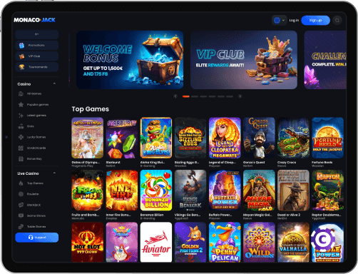 Monaco Jack Casino jeux