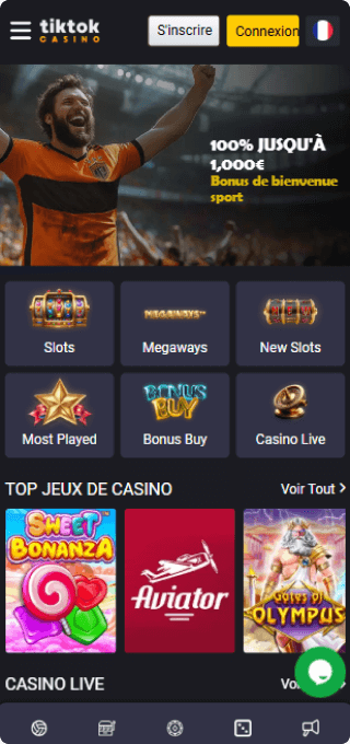 Tiktok Casino mobile