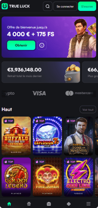 Trueluck Casino mobile
