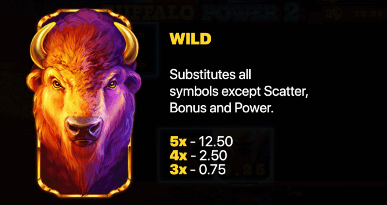 Buffalo Power 2 Hold and Win Symboles