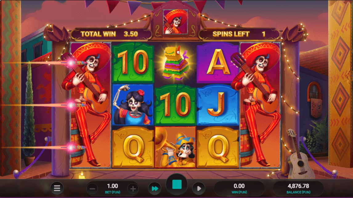 Los Cuatro Esqueletos Dream Drop Bonus