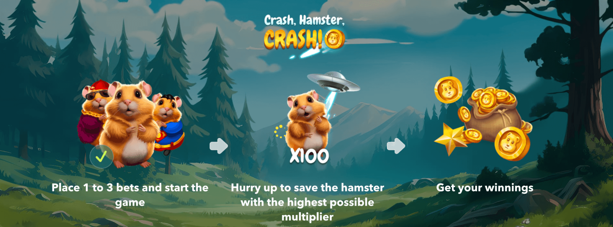 Machine à sous Crash Hamster Crash