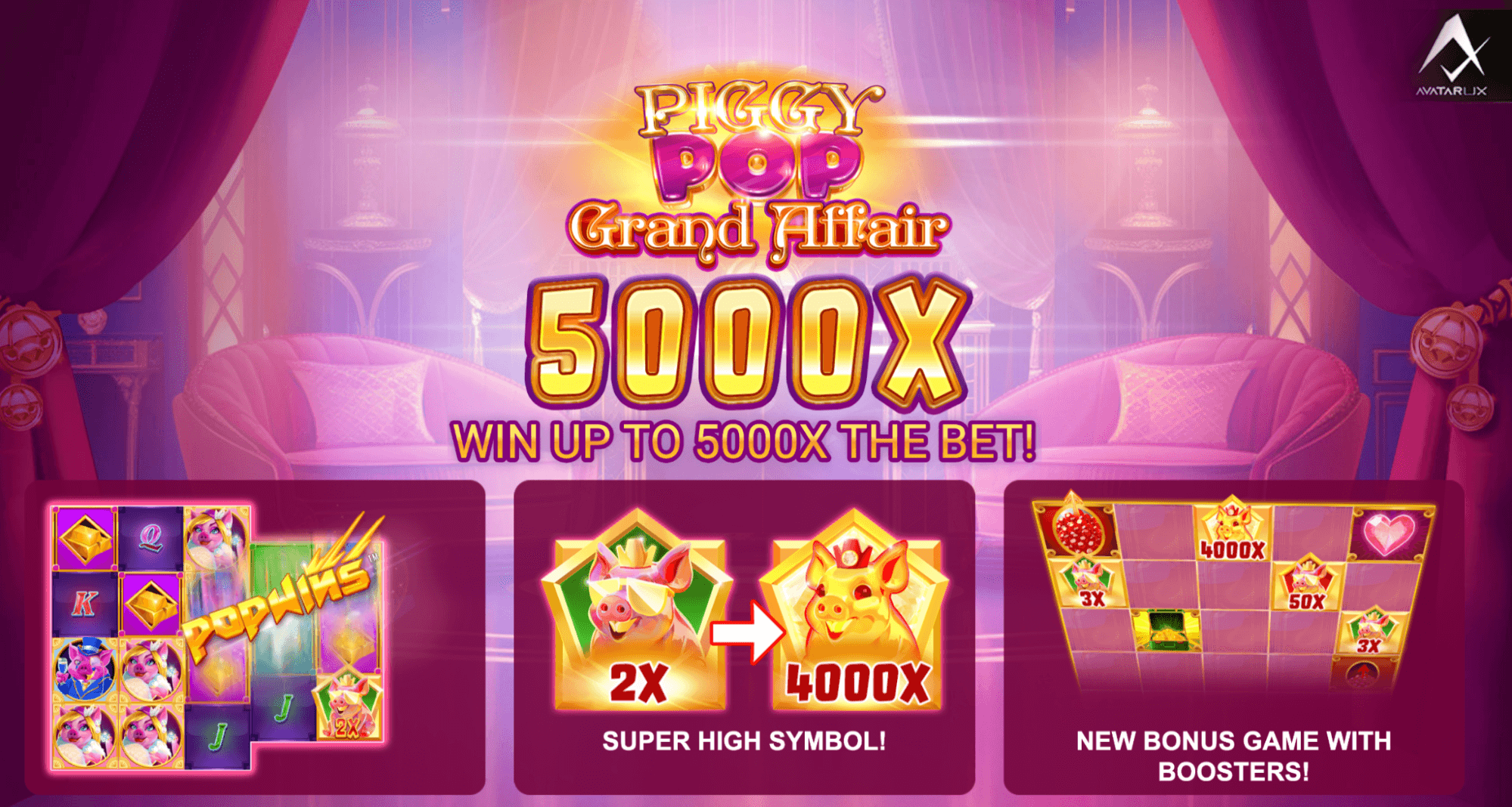 Machine à sous Piggy Pop