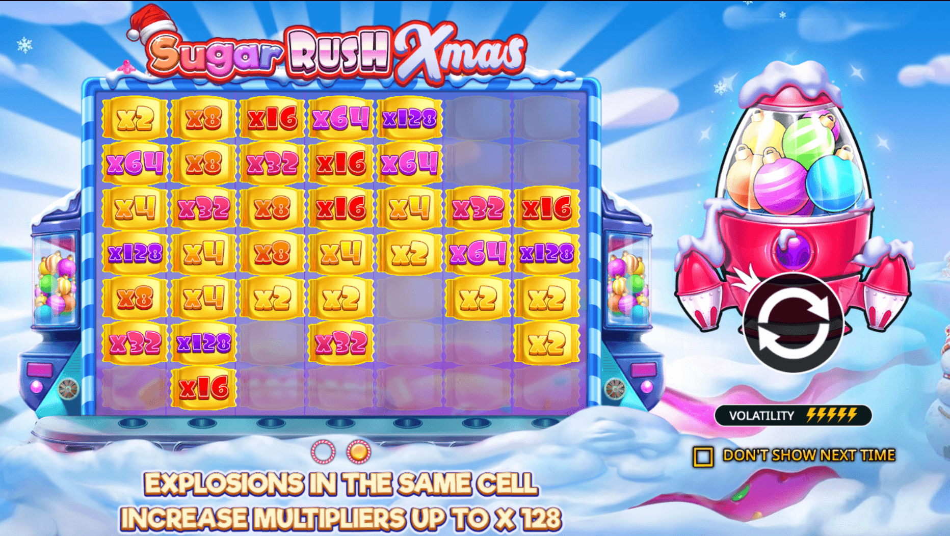 Machine à sous Sugar Rush Xmas