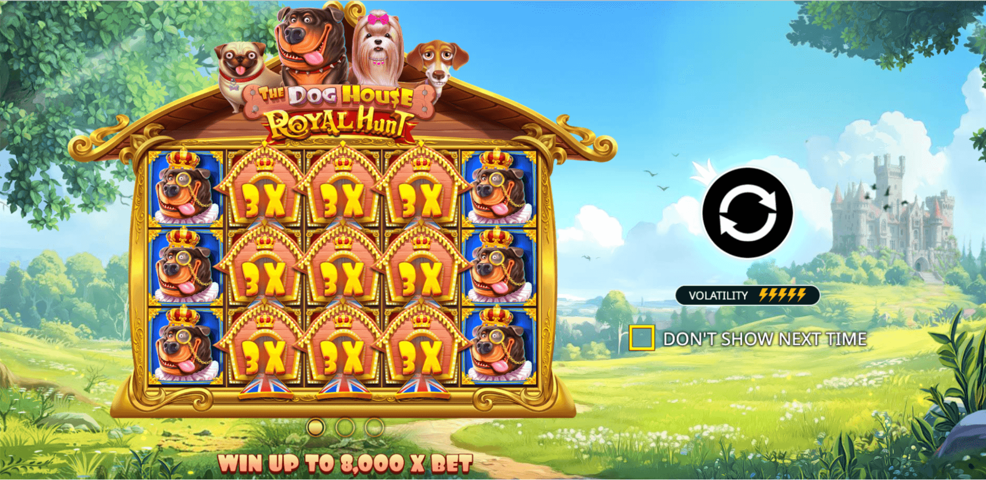 The Dog House Royal Hunt Machine à sous The Dog House Royal Hunt