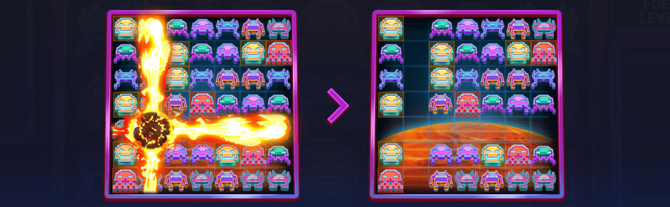 Pixel Invaders Fonction Supreme Comet