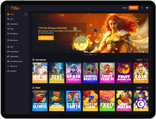 Blaze Spins Casino jeux