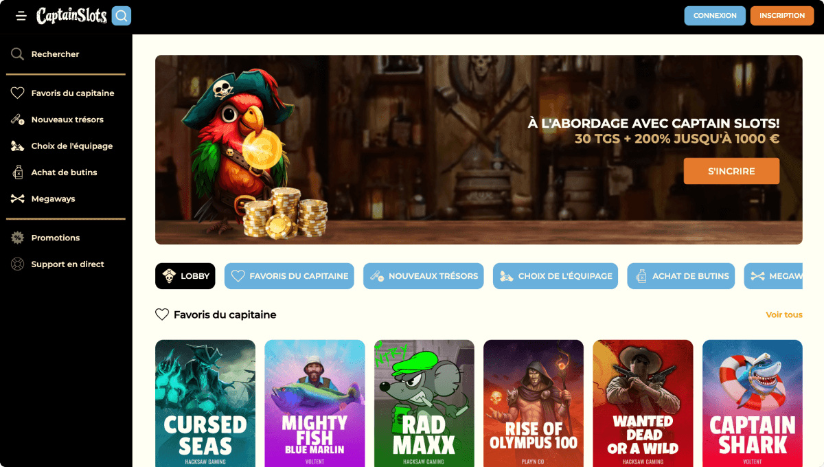 Captain Slots Casino