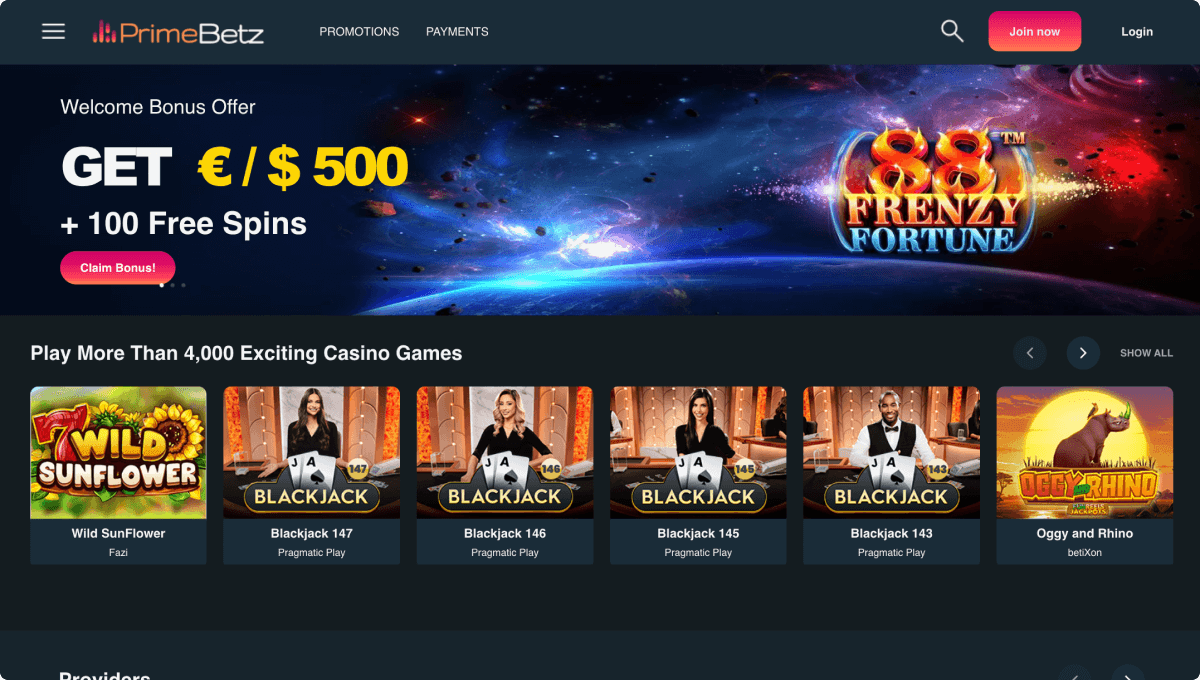 PrimeBetz Casino