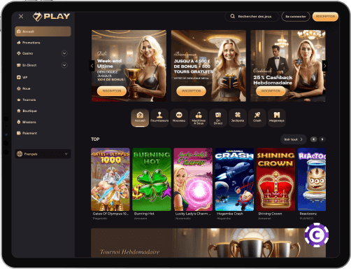 SevenPlay Casino jeux