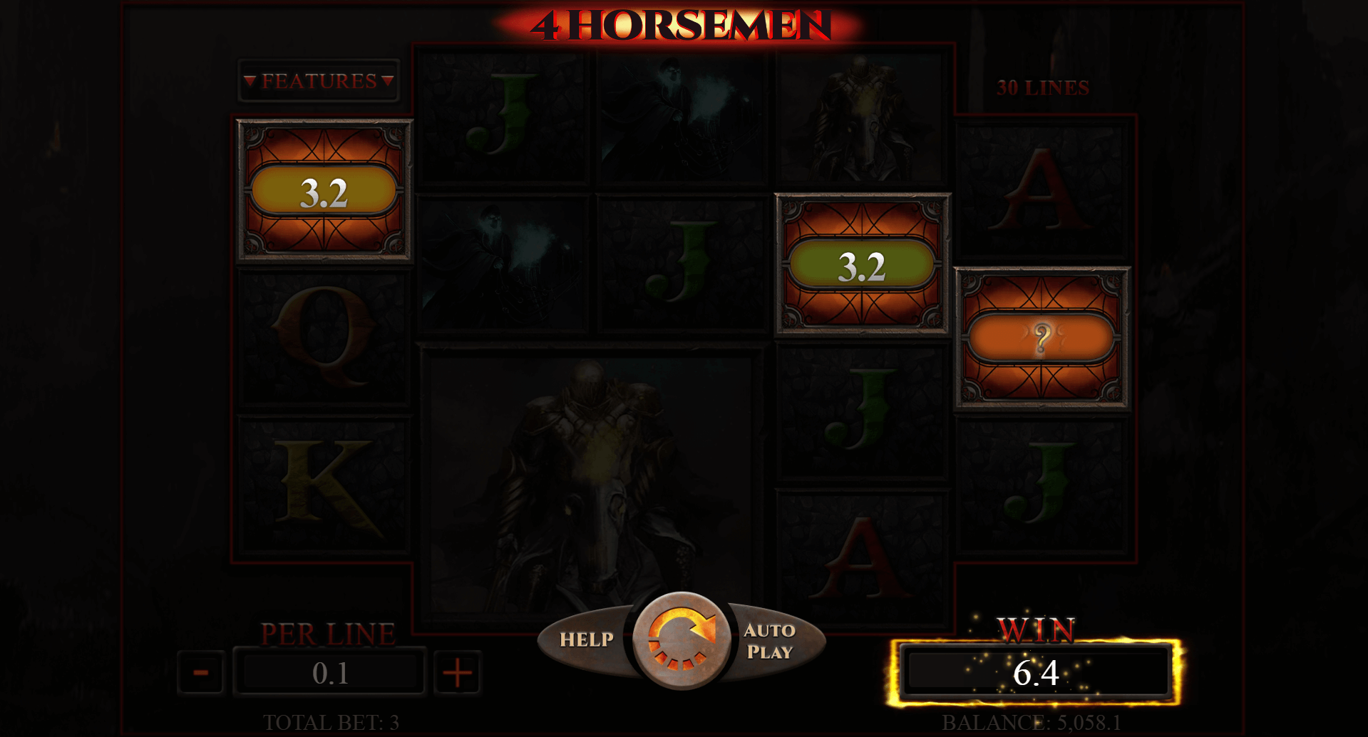4 Horsemen Bonus Game