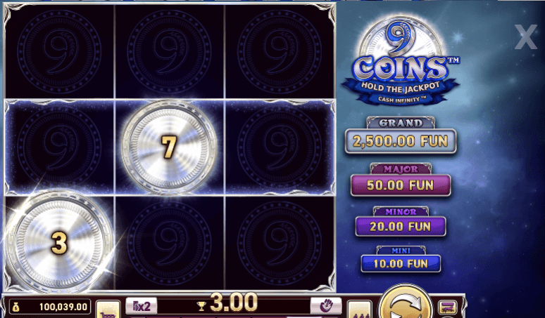 9 Coins™ Grand Platinum Edition Symboles