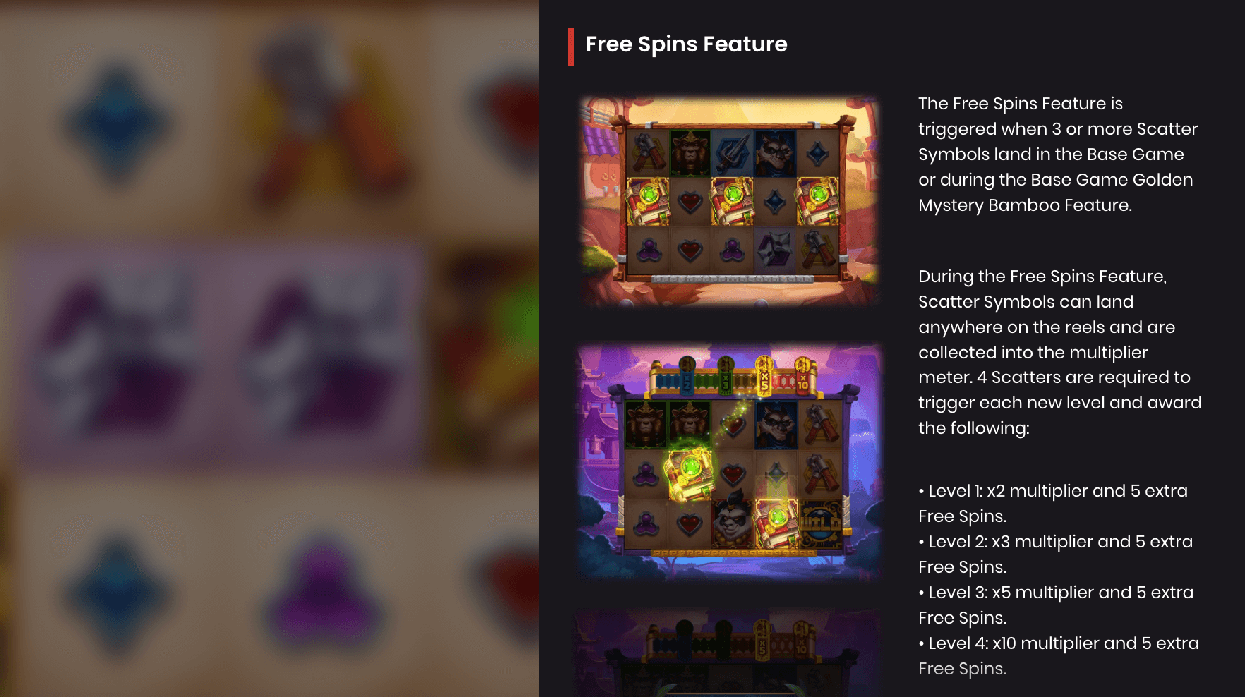 Big Bam book Free Spins