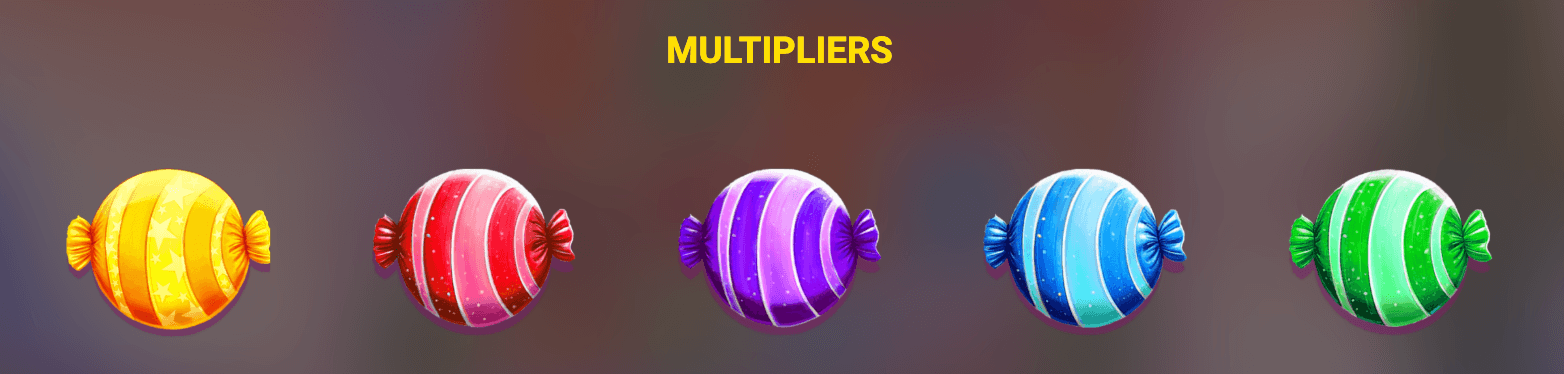 BonBon Pop 1000 Multiplier Symbols
