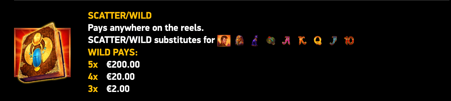 Book of Riches Deluxe Symboles