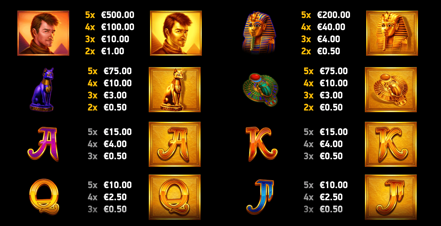 Book of Riches Deluxe Symboles