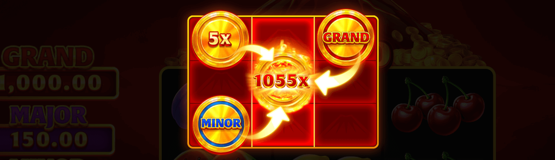 Cash Volcano Jeu Bonus