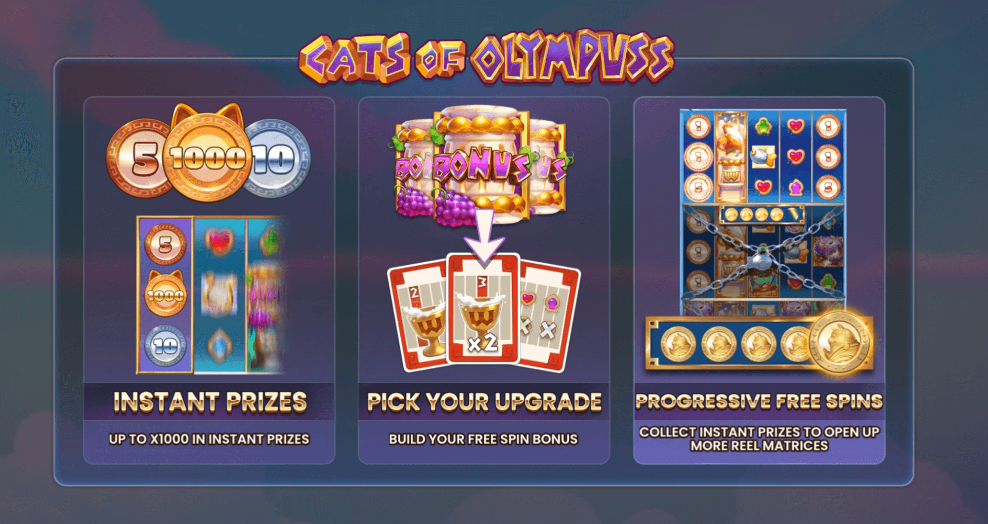 Cats of Olympuss Bonus