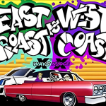 East Coast vs West Coast logo