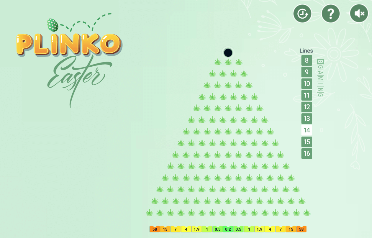 Easter Plinko Symboles