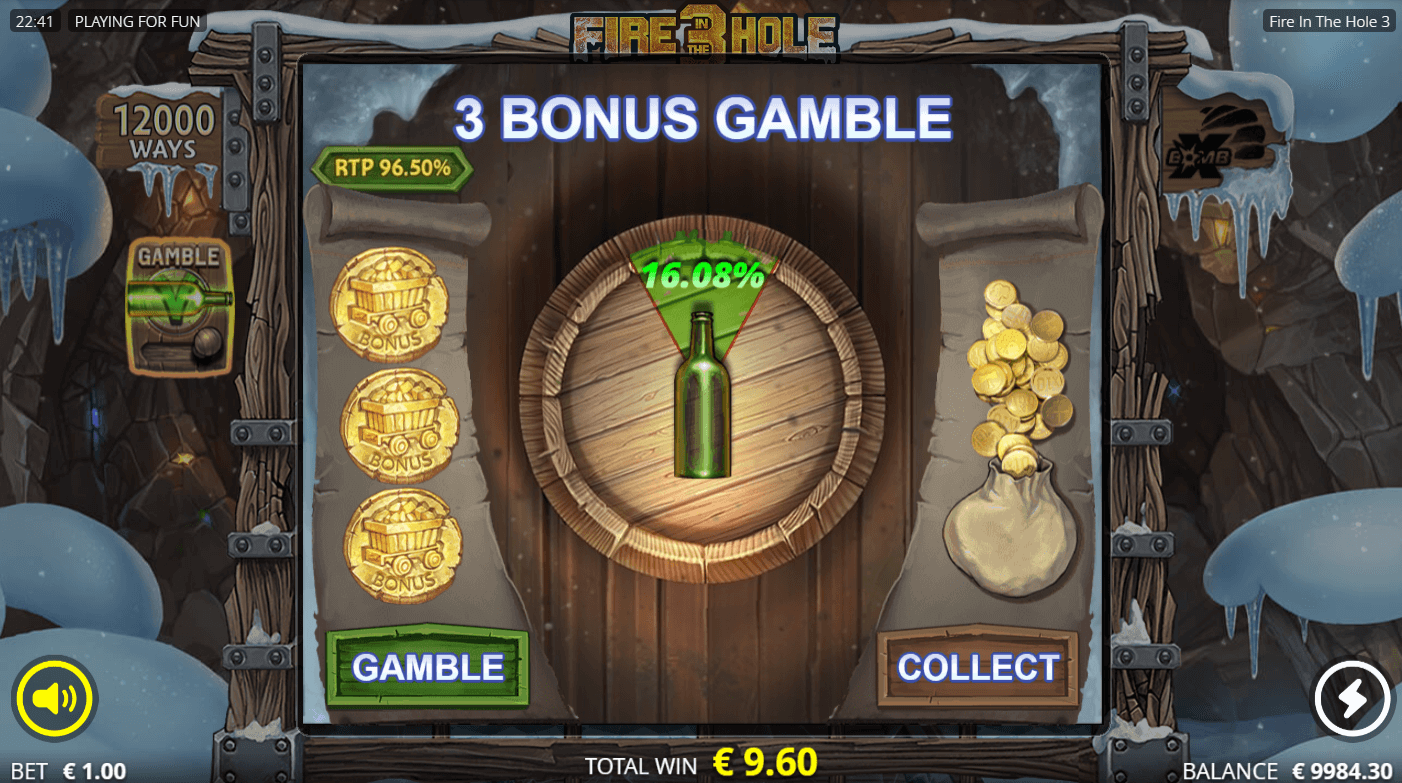 Fire in the Hole 3 Gamble