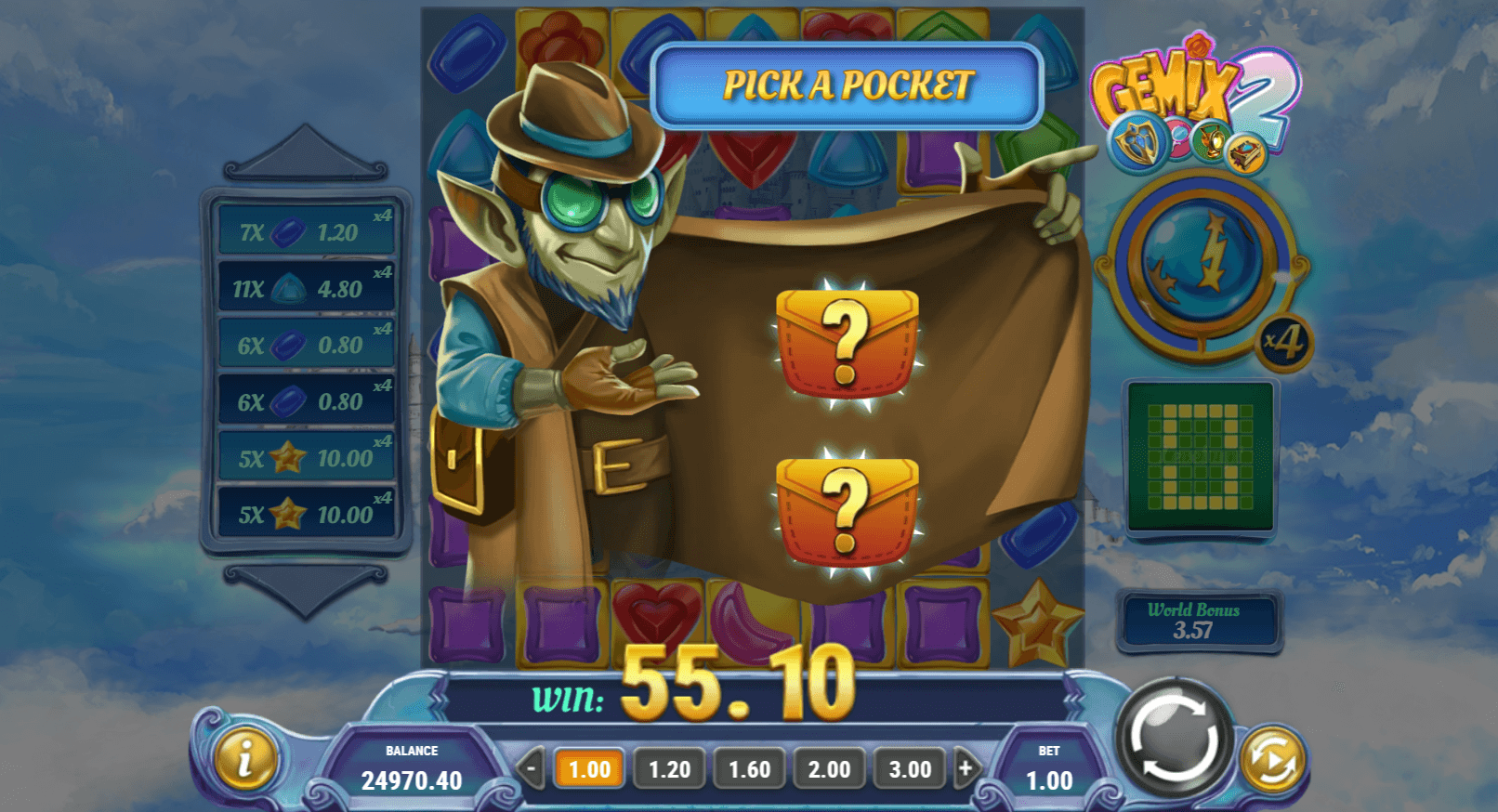 Gemix 2 Pick a Pocket