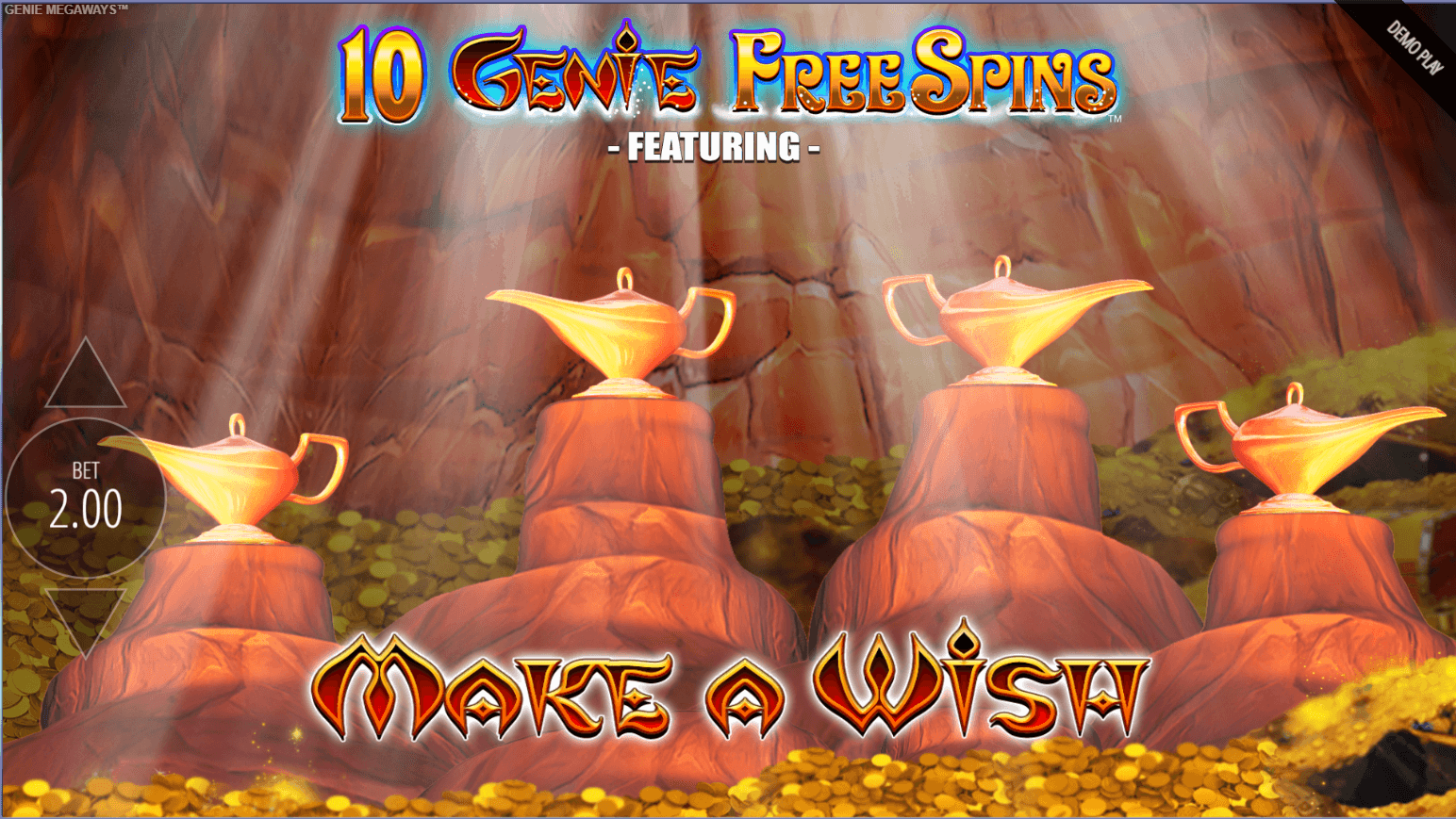 Genie Jackpots Megaways Bonus Wish