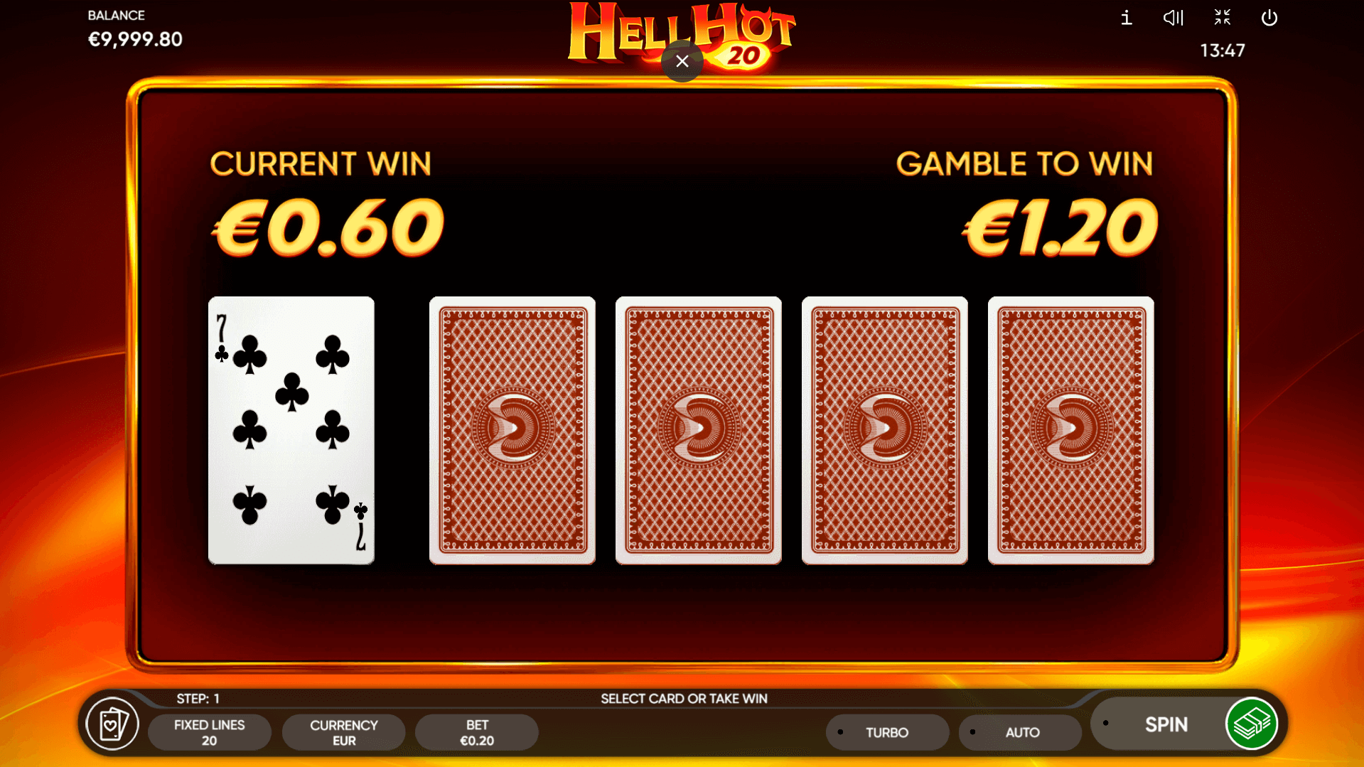 Hell Hot 20 Bonus