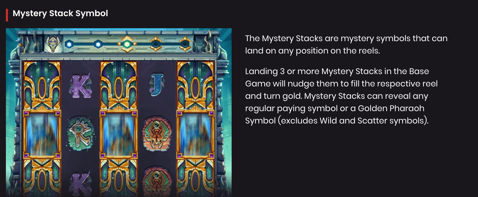 Mystery of the Nile Bonus