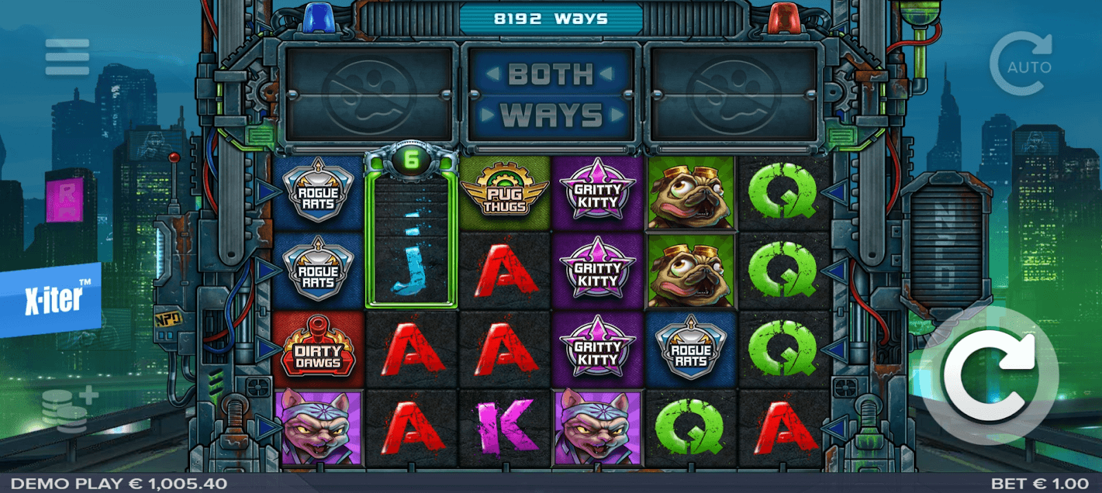 Nitropolis 5 Symboles