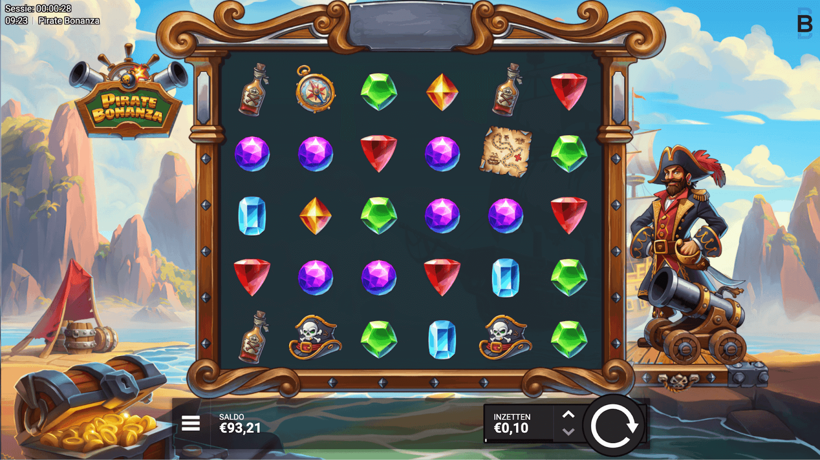 Pirate Bonanza Symboles