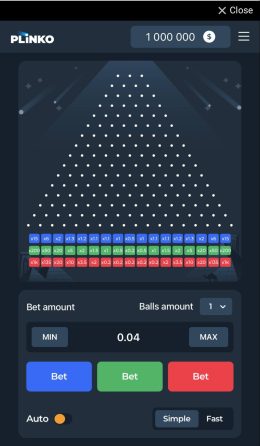 Plinko 1000 Mobile