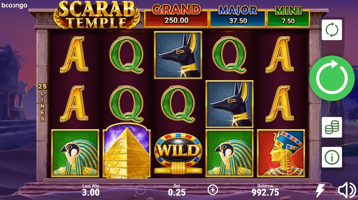 Scarab Temple Symboles