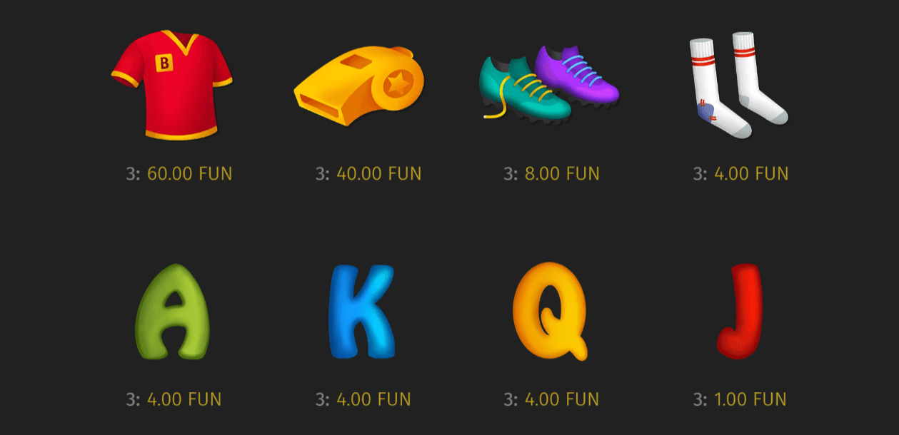 Soccermania Symboles