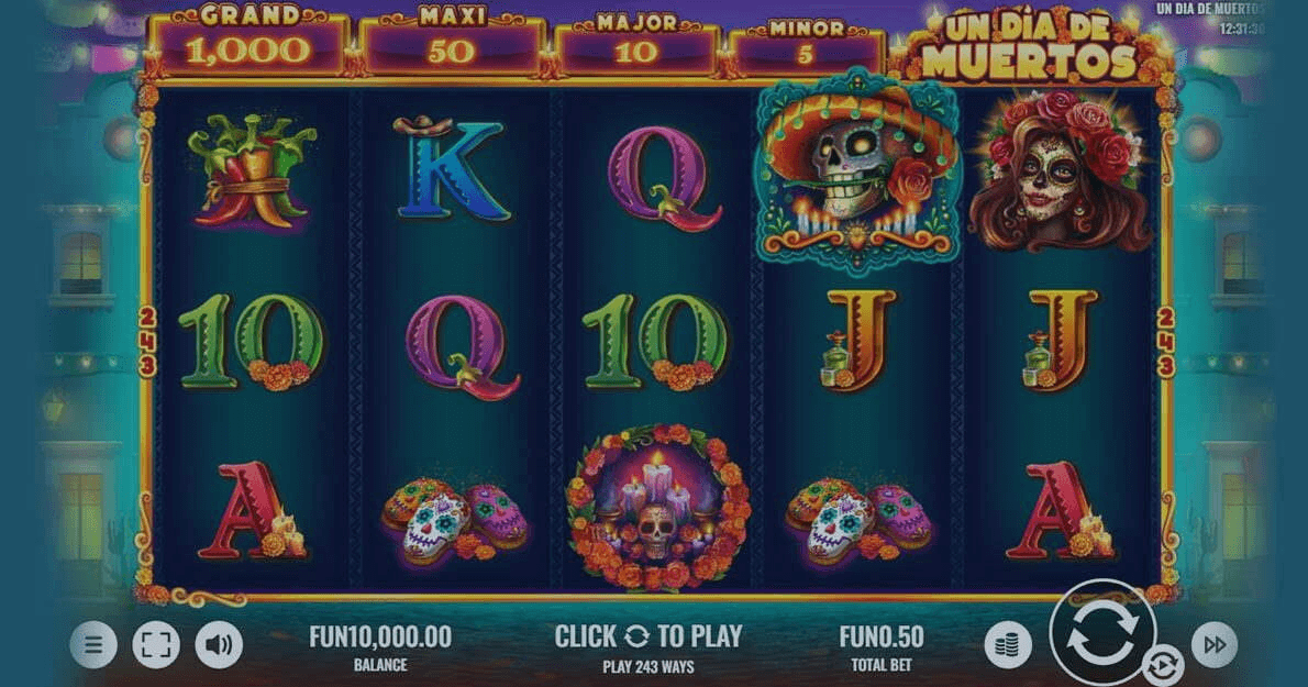 Un Dia De Muertos Symboles