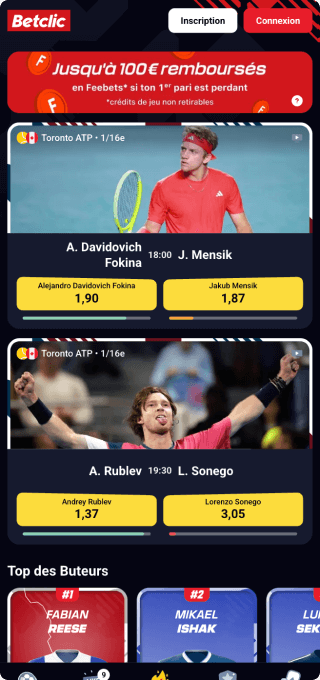 Betclic Casino mobile