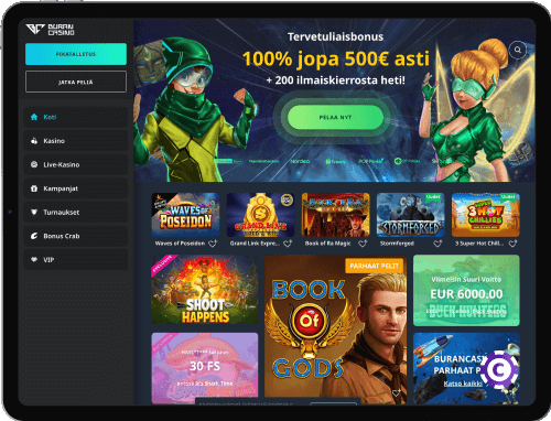 BuranCasino jeux