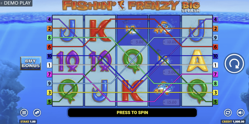 Fishin Frenzy The Big Splash