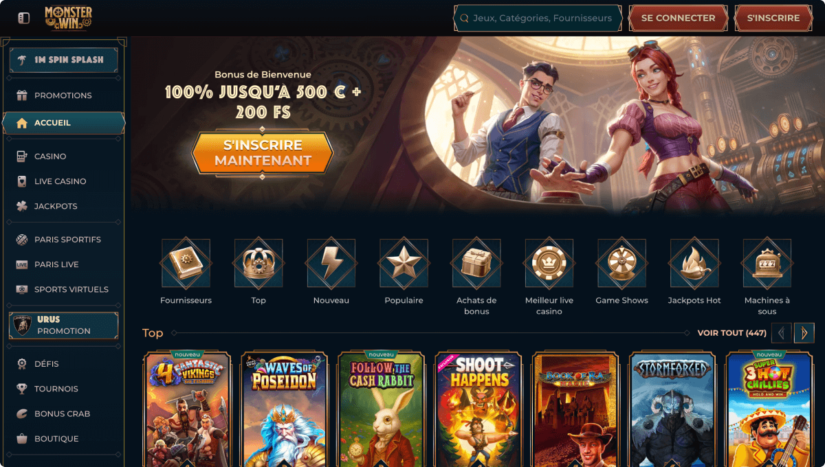 MonsterWin Casino