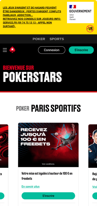 PokerStars Casino mobile