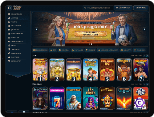 WonderLuck Casino jeux