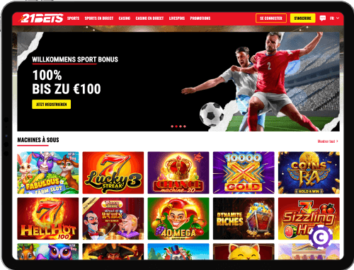 21bets Casino jeux