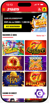21bets Casino mobile