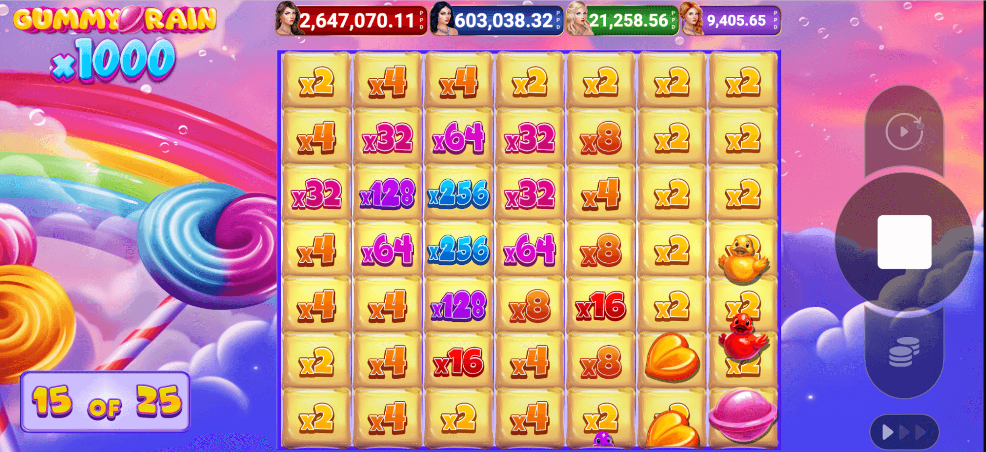 Gummy Rain 1000 Bonus