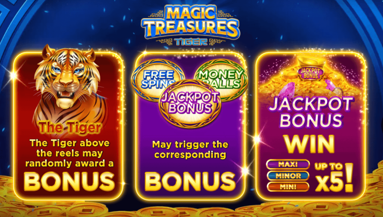 Magic Treasures Tiger Bonus