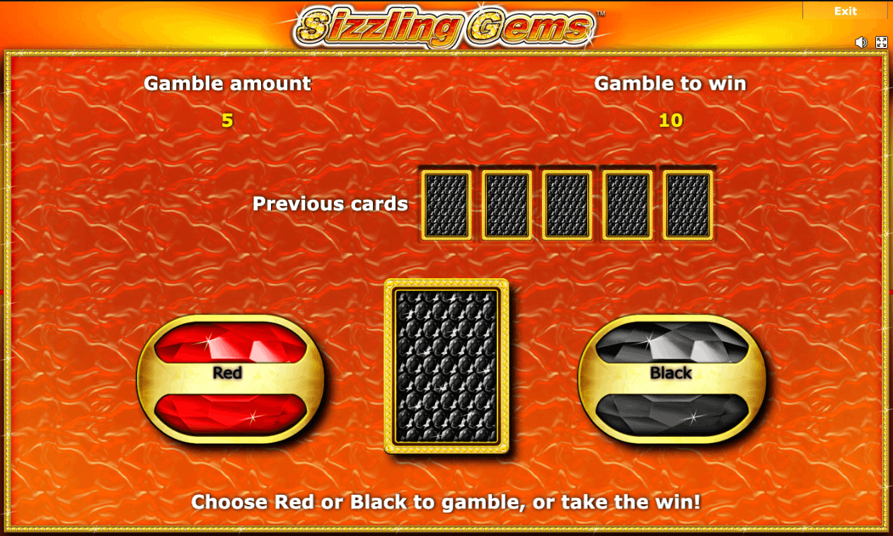Sizzling Gems Gamble