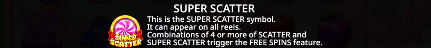 Sweet Bonanza Super Scatter Bonus