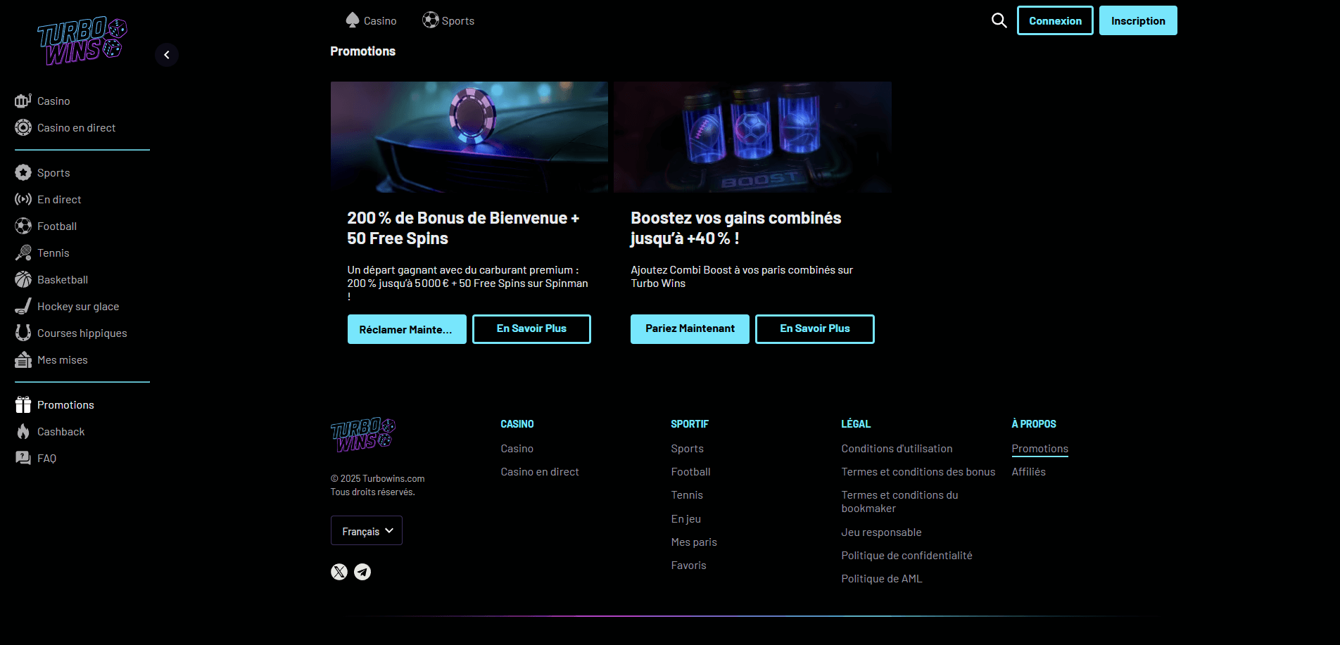 Turbowins Casino Bonus